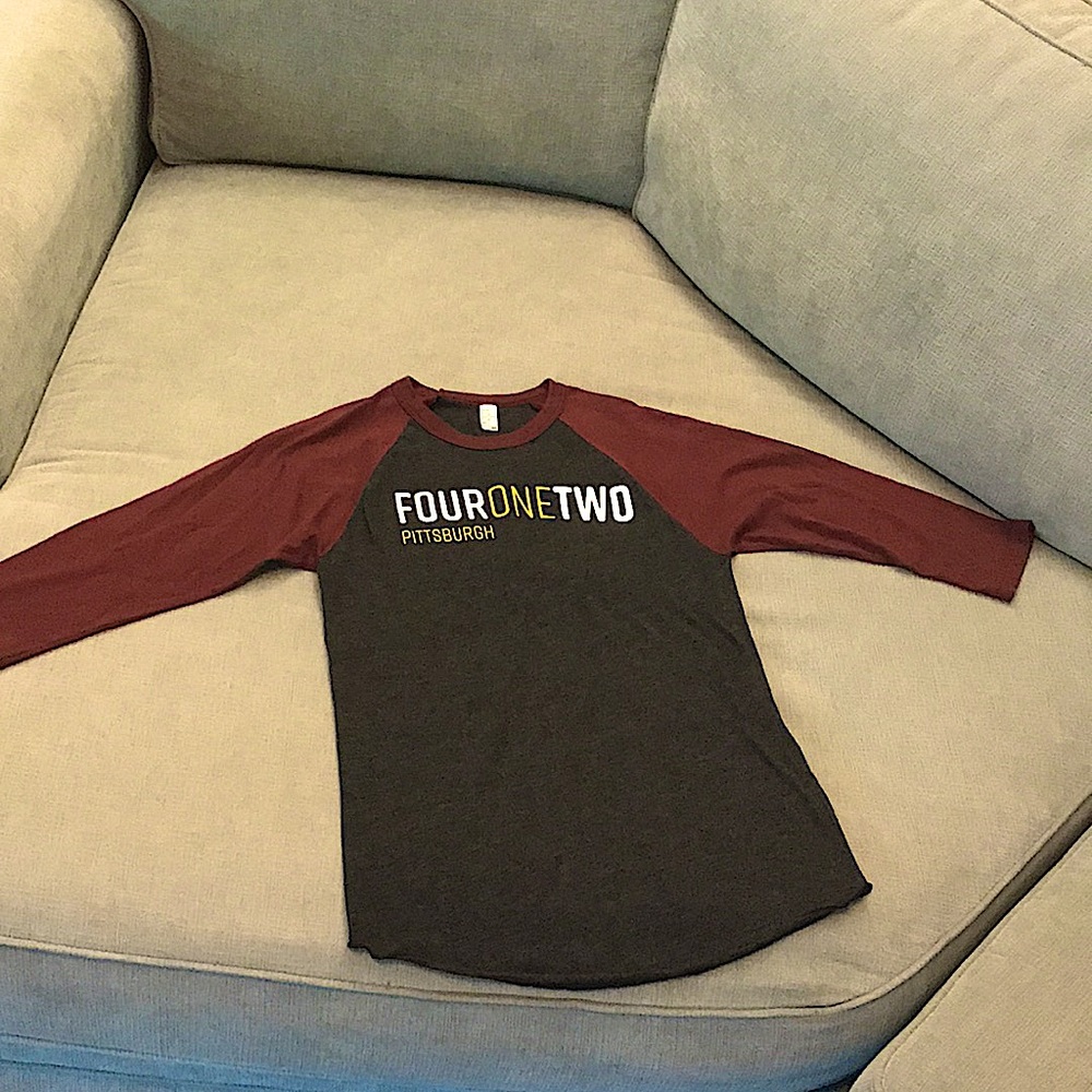 🖤💛Pittsburgh Four One Two Long Tee - Picture 3 of 4